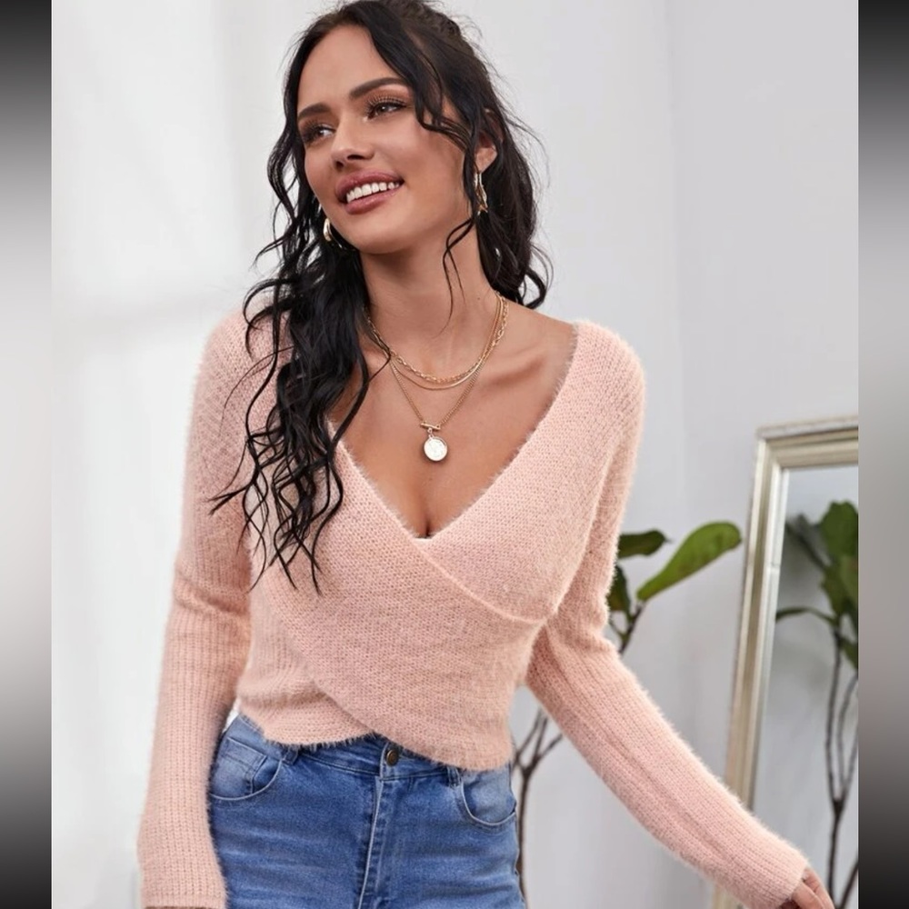 Shein Crop Sweater